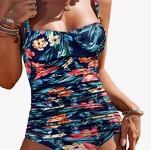 🔥Ekouaer Tummy Control Onepiece‎ Swinsuit XXL
